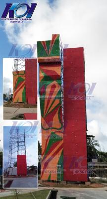 Pembangunan Wall Climbing Lead dan Speed di FPTI Natuna Kepulauan Riau